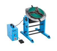 VEVOR Posicionador de Soldadura Giratorio, Capacidad de Carga de 200 kg, con Ángulo de Inclinación de -45° a 90°, Control de Velocidad de 0,5 a 5 RPM, para Corte, Rectificado y Ensamblaje, Azul