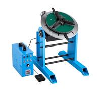 VEVOR Posicionador de Soldadura Giratorio, Carga de 300 kg, Acero al Carbono, con Ángulo de Inclinación de -45° a 90°, Control de Velocidad de 0,2 a 2,5 RPM, para Corte, Rectificado y Ensamblaje