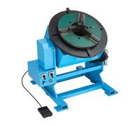 VEVOR Posicionador de Soldadura Giratorio, Carga de 500 kg, con Ángulo de Inclinación de -45° a 90°, Control de Velocidad de 0,2 a 2 RPM, Eléctrico y Pedal, para Corte, Esmerilado y Ensamblaje