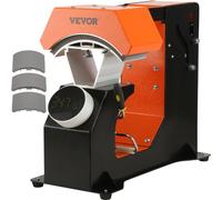 VEVOR Prensa Automática de Calor para Sombrero 3 Almohadillas Térmicas 310W/220V Prensa Térmica Máquina de Sublimación
