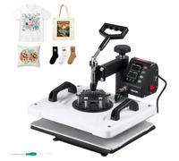 VEVOR Prensa de Calor 29x38 cm Máquina para Sublimación Impresora Térmica