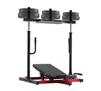 VEVOR Prensa de Piernas Vertical, Máquina de Gimnasio en Casa Especial para la Parte Inferior del Cuerpo, Acero al Carbono, para Prensas Alta Intensidad, Capacidad 259 kg, 1268 x 1231 x 1106 mm