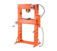 VEVOR Prensa Hidráulica de Taller, con Marco en H de 50 T con Placa de Prensa y Soporte Triangular, para Piso de Garaje Estable con Válvula Alivio, Apta para Doblar y Enderezar, 1380 x 800 x 1735 mm