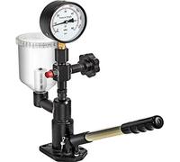 VEVOR Probador de Inyector de Combustible Diésel de 0-600 bar / 0-8.000 psi, Probador de Boquilla de Inyector Diésel con Indicador de Escala Dual para Ajustar La Presión de La Boquilla del Inyector