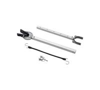 VEVOR Protector de Espejo de Popa Ajustable(609,6-914,4 mm), Resistente a la Corrosión para Motores Fueraborda de Menos de 100 HP, para Motores Fueraborda de Barco de Remolque, 1062 x 105 x 95 mm
