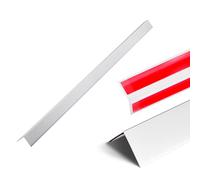 VEVOR Protector de Esquinas de Pared de Aleación de Aluminio, 50 x 50 x 1217 mm, Borde en Ángulo 90 Grados en Forma L, para el Hogar, la Oficina y el Comercio, con Cinta Adhesiva de 3 m, 12 uds