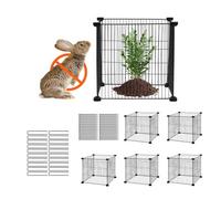 VEVOR - Protector de plantas de animales (paquete de 5), 15,35 x 15,35 pulgadas, malla metálica para plantas de exterior, flores y verduras, mantiene alejadas a las ardillas, conejos, gallinas, 20 uni