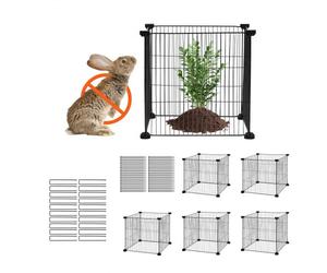 VEVOR - Protector de plantas de animales (paquete de 5), 15,35 x 15,35 pulgadas, malla metálica para plantas de exterior, flores y verduras, mantiene alejadas a las ardillas, conejos, gallinas, 20 uni