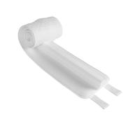 VEVOR Puente de Cama Kit de Conversión de Cama King de 1905 x 254 mm, Relleno de Espacio para Colchón de Cama Ajustable con Correa de Hebilla de Metal Resistente, Espuma Viscoelástica 25D, Blanco