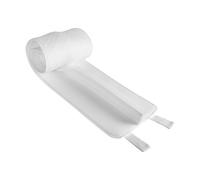 VEVOR Puente de Cama Kit de Conversión de Cama King de 1905 x 305 mm, Relleno de Espacio para Colchón de Cama Ajustable con Correa de Hebilla de Metal Resistente, Espuma Viscoelástica 25D, Blanco