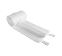 VEVOR Puente de Cama Kit de Conversión de Cama King de 2032 x 305 mm, Relleno de Espacio para Colchón de Cama Ajustable con Correa de Hebilla de Metal Resistente, Espuma Viscoelástica 25D, Blanco