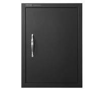 VEVOR Puerta de Acceso a Barbacoa Puerta de Cocina Exterior Simple de 415 x 570 mm Puerta Empotrada de Placa Fría con Manija Empotrada para Isla de Barbacoa, Estación de Parrilla, Armario Exterior
