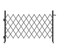 VEVOR Puerta de Seguridad Plegable Individual 190x131 cm con Cerradura y Ruedas