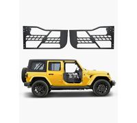 VEVOR Puertas Tubulares, 2 Puertas, Estilo Caza, con Bisagras Resistentes y Pestillo OE, con Almohadillas de Goma y Tubo Acero Reforzado, Aptas para Jeep Wrangler JK 2007-2018, 910 x 473 x 92 mm