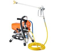 VEVOR Pulverizador de Pintura 2000 W Máquinas Pintura Airless 2 L/min Pistola de Pulverización Eléctrica sin Aire Presión Máxima 3000 PSI con Manguera de 9 m para Pared, Mueble, Exterior, Interior
