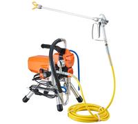 VEVOR Pulverizador de Pintura 2200 W Máquinas Pintura Airless 2 L/min Pistola de Pulverización Eléctrica sin Aire Presión Máxima 3000 PSI con Manguera de 9 m para Pared, Mueble, Exterior, Interior