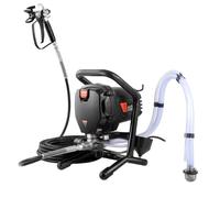 VEVOR Pulverizador de Pintura 750 W Máquinas Pintura Airless 1,2 L/min Pistola de Pulverización Eléctrica sin Aire Presión Máxima 3000 PSI con Manguera de 7,6 m para Pared, Mueble, Exterior, Interior