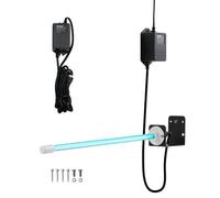 VEVOR Purificador de Aire HVAC, 25 W, con Luz Ultravioleta UVC con Imán para Conducto de Aire Acondicionado, con 1 Bombilla de Repuesto, para Sistemas de Aire Acondicionado, 80 x 56 x 515 mm, Negro
