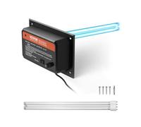 VEVOR Purificador de Aire HVAC para Toda la Casa, 36 W, Luz Ultravioleta UVC para Conducto de Aire Acondicionado, con 1 Bombilla de Repuesto, para Sistemas de Aire Acondicionado, 258 x 156 x 402 mm