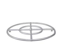 VEVOR Quemador Redondo Empotrable para Brasero 609x62 mm Kit de Quemador para Brasero Exterior de Acero Inoxidable para Gas Natural y Propano 92.000 BTU para Uso Interior y Exterior, Hogar, Jardín