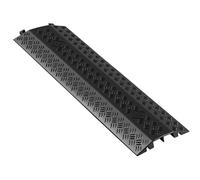 VEVOR Rampa de Protección de Cable 1 Pieza Protector de Cables para Suelo Capacidad de Carga de 7938 kg para Zonas de Alto Tránsito Peatonal, para Interiores, Exteriores, Hogar, Oficina, Almacén