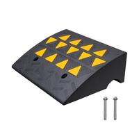 VEVOR Rampa de Umbral Altura 15,2 cm Rampa de Goma para Acera Carga de 15 T Rampa de Acceso para Sillas de Ruedas con Estructura de Malla Estable para Paso Coches Motos Bicicletas 49,1x37x15,2 cm