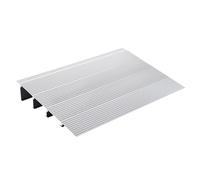 VEVOR Rampa de Umbral Altura de 10,2 cm Rampa de Aluminio para Bordillos Entrada, Capacidad de Carga de 362,8 kg, Rampa Modular Ajustable de Aluminio para Sillas de Ruedas, Scooters, Sillas Eléctricas