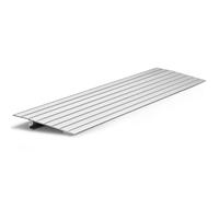 VEVOR Rampa de Umbral Elevación de 2,5 cm, Rampa de Aleación de Aluminio para Bordillos Entrada, Capacidad de Carga de 363 kg, para Sillas de Ruedas, Scooters, Sillas Eléctricas, Escaleras de Casa