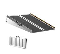 VEVOR Rampa para Silla de Ruedas, Capacidad de 800 Libras, rampa de umbral Plegable portátil de Aluminio Antideslizante de 36 Pulgadas para Scooter, discapacitados, escalones, hogar, escaleras