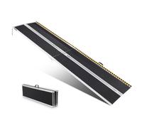 VEVOR Rampa para silla de ruedas plegable con umbral de aluminio portátil 120"