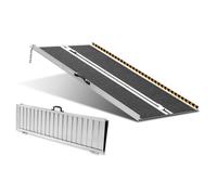 VEVOR Rampa Portátil para Silla de Ruedas Plegable de Aluminio 152,2 cm 363 kg