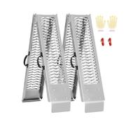 VEVOR Rampas de Acero Carga 453 kg 2 Piezas Rampas Resistentes Plegables 1930 x 250 x 60 mm Rampa de Carga Estable Universal con Asas, Aptas para ATV, UTV, Motocicletas, Bicicletas Eléctricas