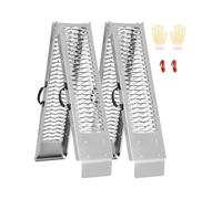 VEVOR Rampas de Acero Carga 453 kg 2 Piezas Rampas Resistentes Plegables 1930 x 250 x 60 mm Rampa de Carga Estable Universal con Asas, Aptas para ATV, UTV, Motocicletas, Bicicletas Eléctricas