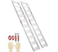 VEVOR Rampa de carga de aluminio 2 piezas 198 x 30,5 cm carga 0,6 T para ATV
