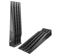 VEVOR Rampas para Coche, Portátiles y Planas, para Mantenimiento de Garajes, Cambio de Aceite y Reparación de Camiones, Capacidad de Carga 1474 kg, Ayuda para Carga, 1335 x 380 x 210 mm, 2 uds