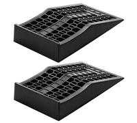 VEVOR Rampas para Coche, Portátiles y Planas, para Mantenimiento de Garajes, Cambio de Aceite y Reparación de Camiones, Capacidad de Carga 2268 kg, Ayuda para Carga, 443 x 249 x 83 mm, 2 uds