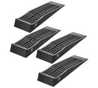 VEVOR Rampas para Coche, Portátiles y Planas, para Mantenimiento de Garajes, Cambio de Aceite y Vehículos de Chasis Bajo, Capacidad de Carga 9072 kg, Ayuda para Subir, 697 x 200 x 76 mm, 4 uds