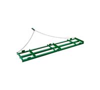 VEVOR Rastrillo de Arrastre 243,5x50 cm Cadena de 183 mm Rastrillo para Nivelación de Caminos de Acceso para Vehículos Todo Terreno, UTV, Tractores, Cortacéspedes, Herramienta de Nivelación de Césped