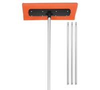 VEVOR Rastrillo de Nieve para Techo 225 - 562 cm con Raspador de 450 mm, Herramienta de Eliminación de Nieve, Mango Antideslizante, Protectoras de Techo con Ruedas para Hojas Caídas, Escombros