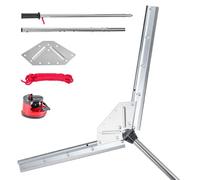 VEVOR Rastrillo para Malezas Acuáticas, Rastrillo para Estanque con Cuerda de 9 m, Ancho de Corte Máximo de 939 mm, Cuchillas de Acero Afiladas y Resistentes para Espadañas, Carrizos, Nenúfares