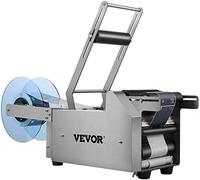 VEVOR Rebobinador de Etiquetas, 220 V 120 W 50 pcs/min Máquina de Rebobinado Etiquetas, 640x350x460mm Máquina de Etiquetas para Industrias como Ropa, Logística de Almacenes, Química Farmacéutica