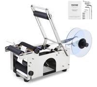 VEVOR Rebobinador de Etiquetas, 220 V 120 W 50 pcs/min Máquina de Rebobinado Etiquetas, 640x350x460mm Máquina de Etiquetas para Industrias como Ropa, Logística de Almacenes, Química Farmacéutica