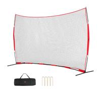 VEVOR Red de Barrera para Barricada, Red de Barrera deportiva de 5070x1400x3120 mm Equipo de Práctica Portátil con Bolsa de Transporte, Red de Protección para Entrenamiento de Béisbol, Softball