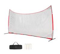 VEVOR Red de Barrera para Barricada, Red de Barrera Deportiva de 6200x1400x3140mm Equipo de Práctica Portátil con Bolsa de Transporte, Red de Protección para Entrenamiento de Béisbol, Softball