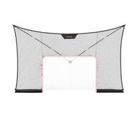 VEVOR Red de Hockey con Cobertura Extendida 366 x 213,4 cm (Solo LA Red), Duradera, Equipo de Entrenamiento Ligero y Portátil, Varillas de Soporte de Fibra de Vidrio, para Jóvenes, Adultos, Jardín