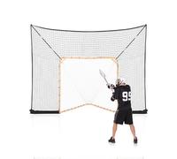 VEVOR Red de Hockey y Lacrosse con Cobertura Extendida, Instalación Fácil y Rápida, con Accesorios Completos, Equipo de Lacrosse para Patio, para Jóvenes Adultos, Solo Red, 2790 x 3600 mm ±100 mm