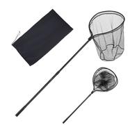 VEVOR Red de Pesca de Aluminio, Red de Aterrizaje de Peces con Malla de Nailon Recubierto de PVC 66 cm y Mango de PE, Ligera y Resistente, Sacadera Soporta hasta 9,98 kg, para Kayak, Barco, Orilla