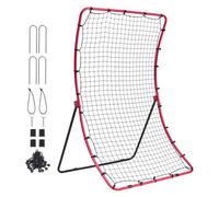 VEVOR Red de Rebote de Béisbol y Softbol 1219x1676 mm Red de Lanzamiento de Béisbol con Objetivo de Lanzamiento Red de Rebote Línea de PE de 45 Hilos para Todos los Ángulos para Práctica de Campo