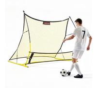 VEVOR Red de Rebote para Fútbol 1700 x 1500 mm, Portería de Fútbol, Postes de Fibra de Vidrio y Tubo de Hierro para Control Individual y en Equipo, Práctica de Pases, para Adolescentes y Adultos