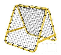 VEVOR Red de Rebote para Fútbol Portátil, con Ángulos Totalmente Ajustables, Ayudas y Equipamiento a Niños, Adolescentes y Todas Las Edades, Fácil Instalación y Almacenamiento, 1000 x 890 x 930 mm